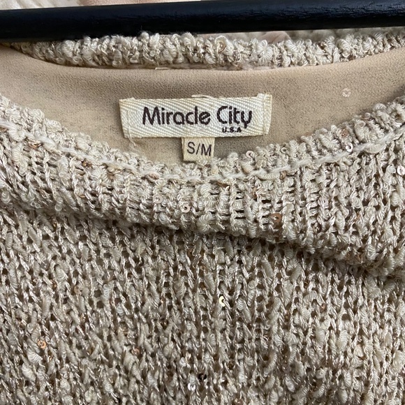 Sequin open back sweater - Picture 3 of 3